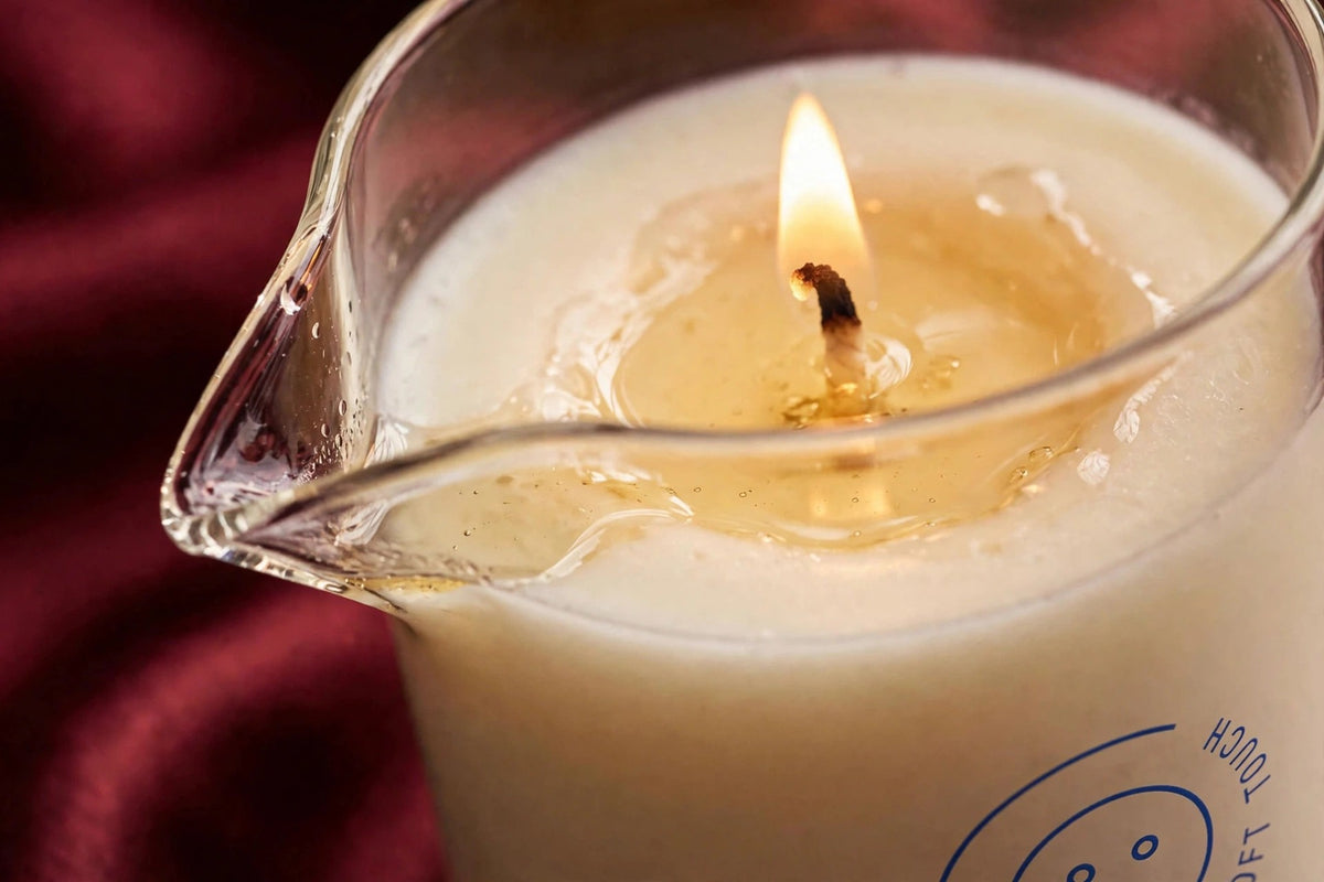 Dame Massage Oil Candle Soft Touch — detail view