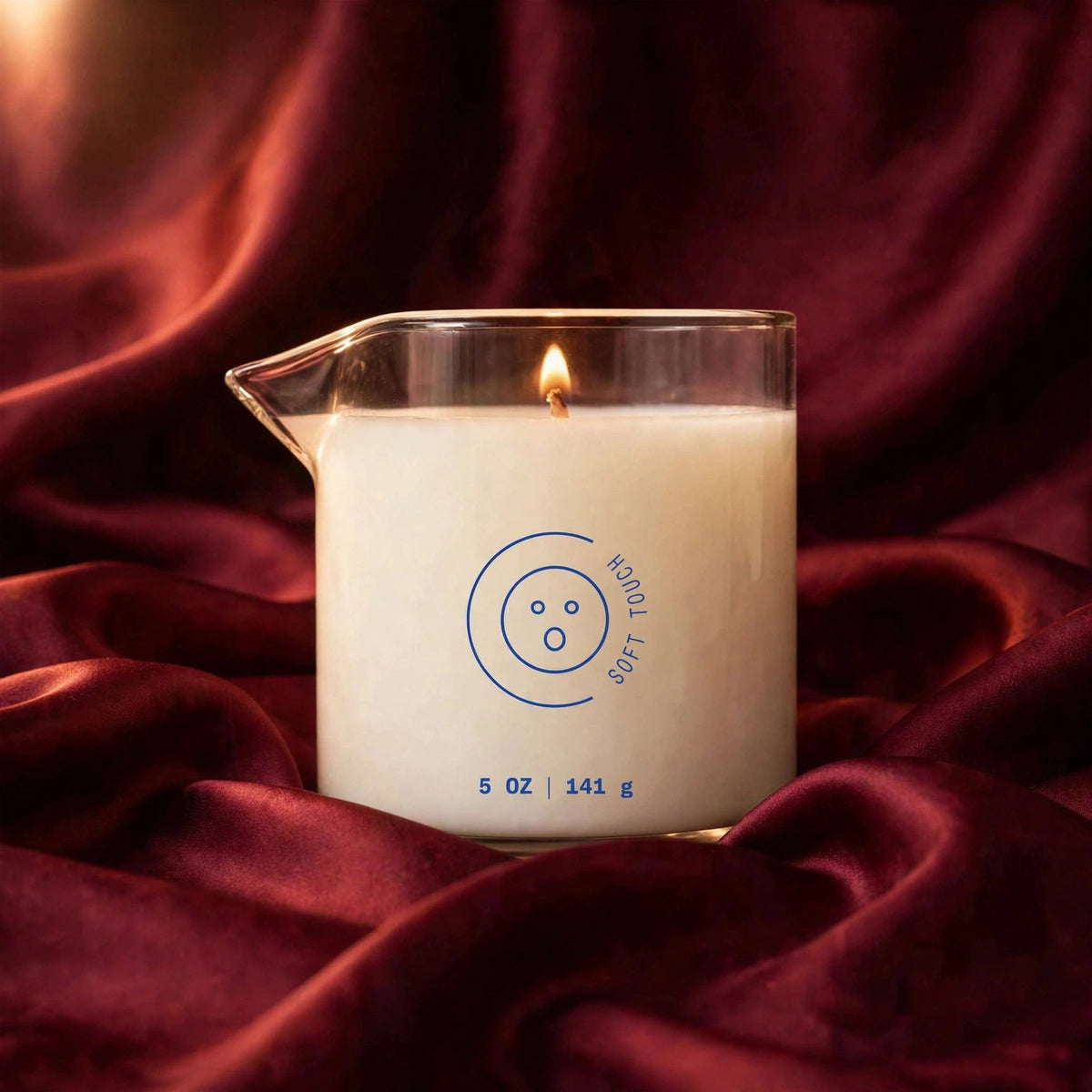 Dame Massage Oil Candle Soft Touch — satin view