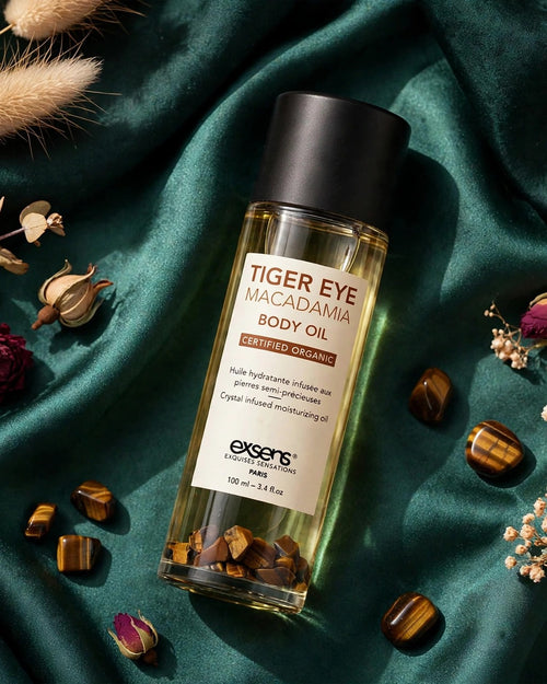 Aceite corporal de macadamia Tiger Eye Exsens