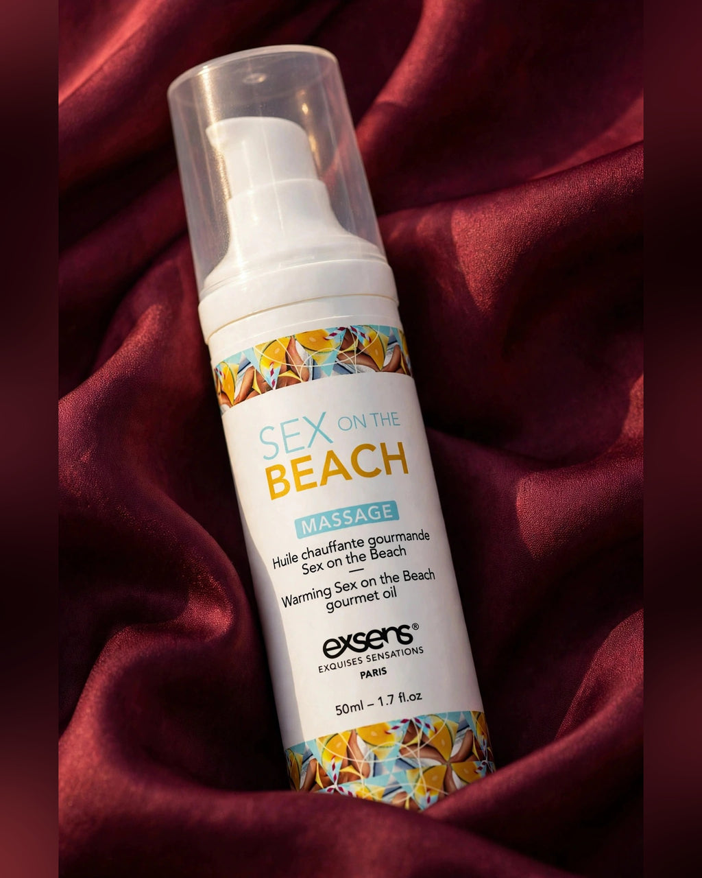 Aceite de masaje efecto calor Exsens
