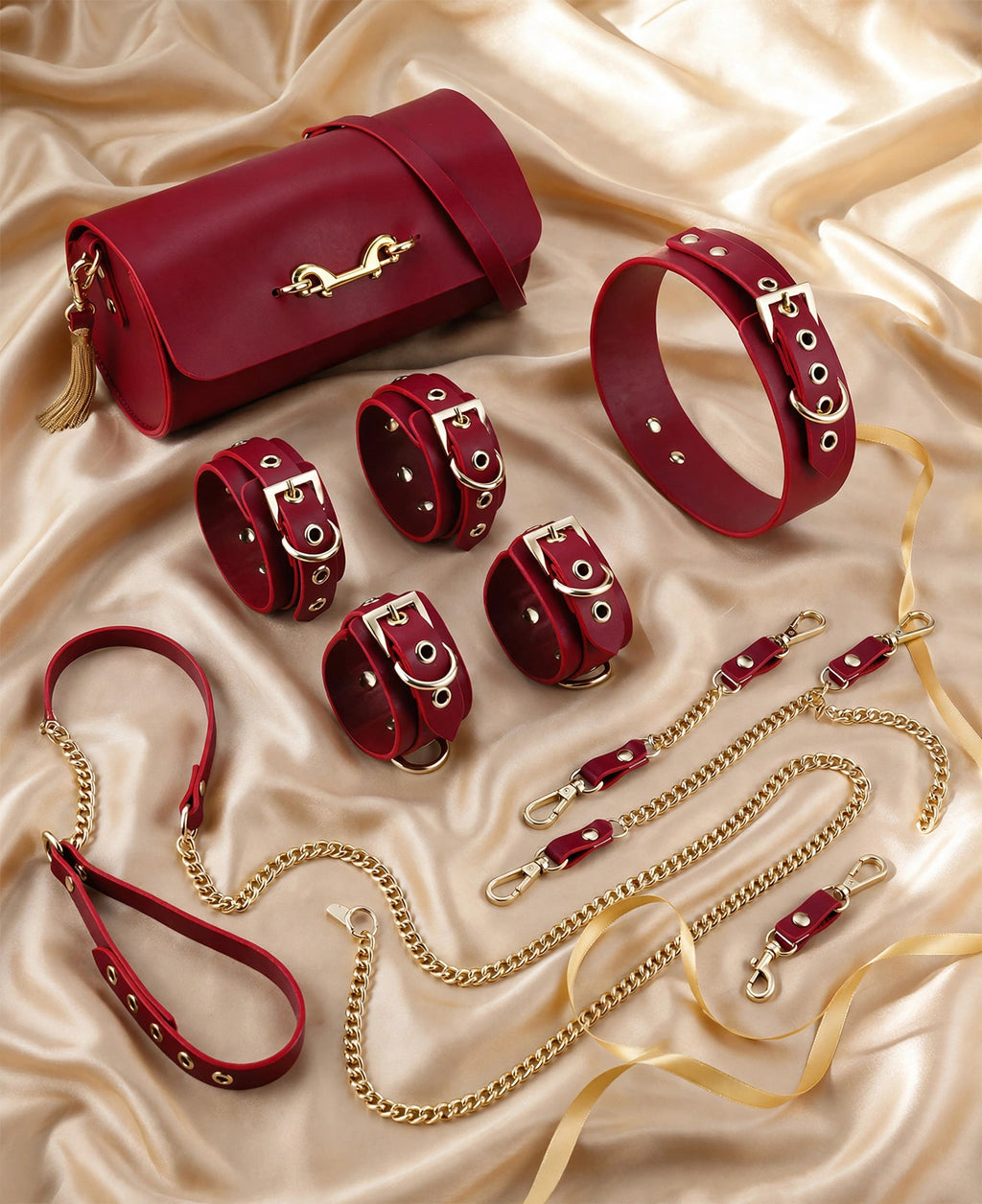 Kit de sujeción Federico · Rojo
