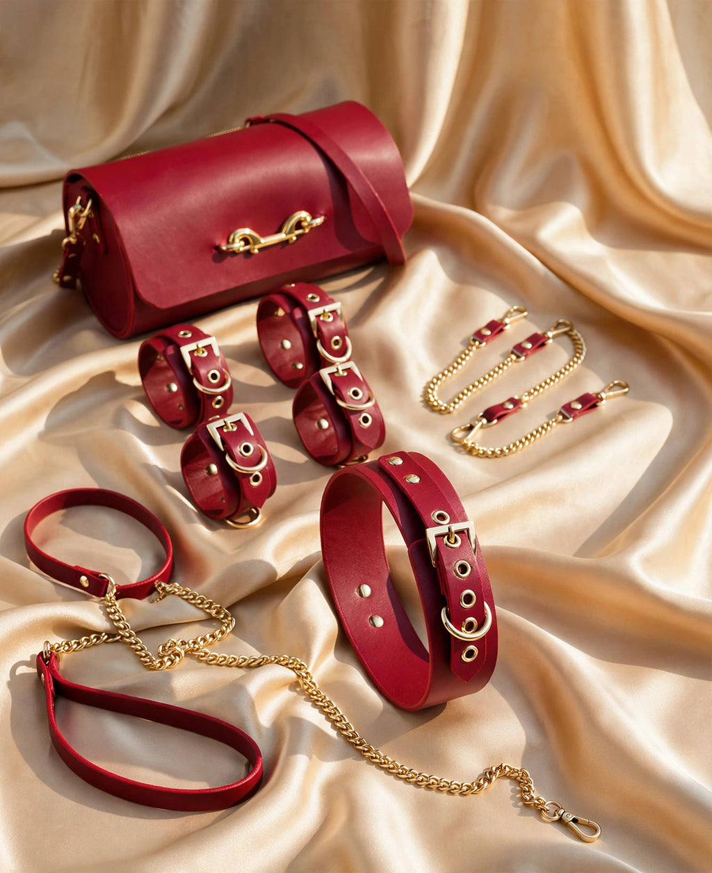 Kit de sujeción Federico · Rojo