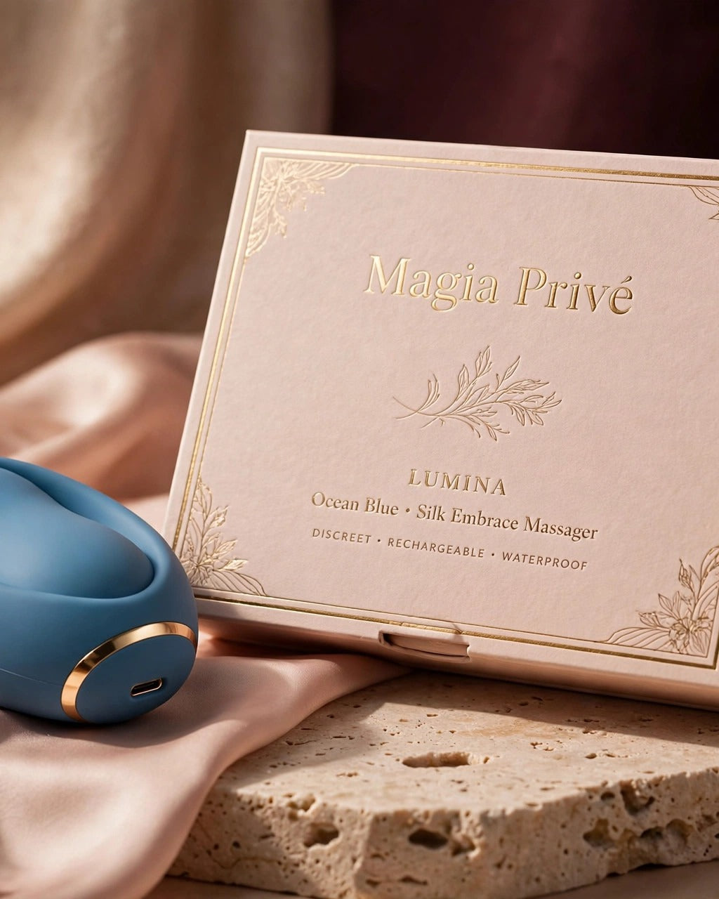 LELO Hula Personal Massager · Ocean Blue