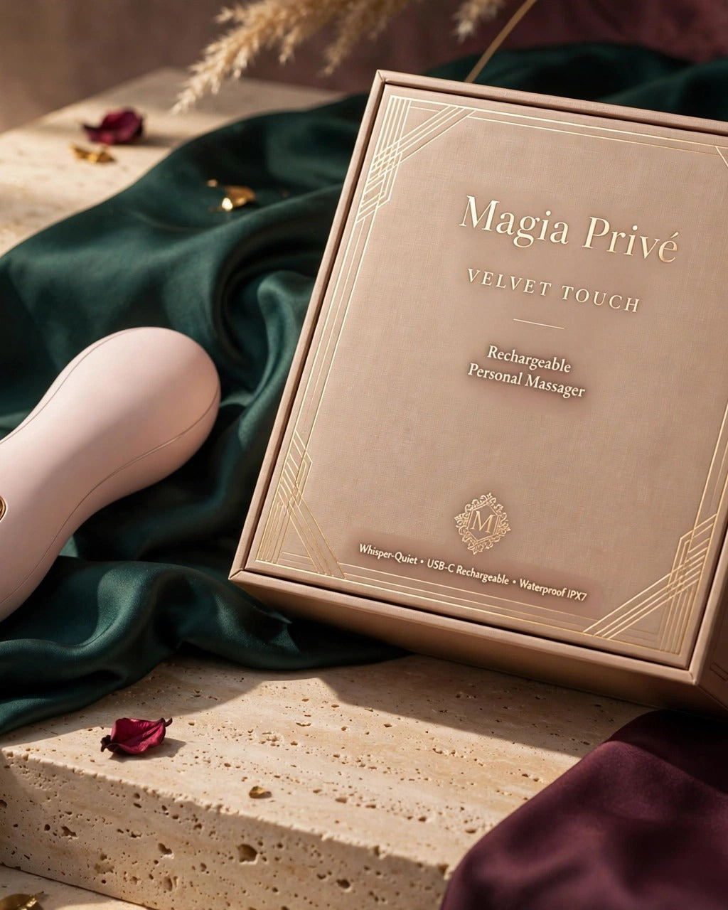 LELO Mona Spectra Massager · Light Pink