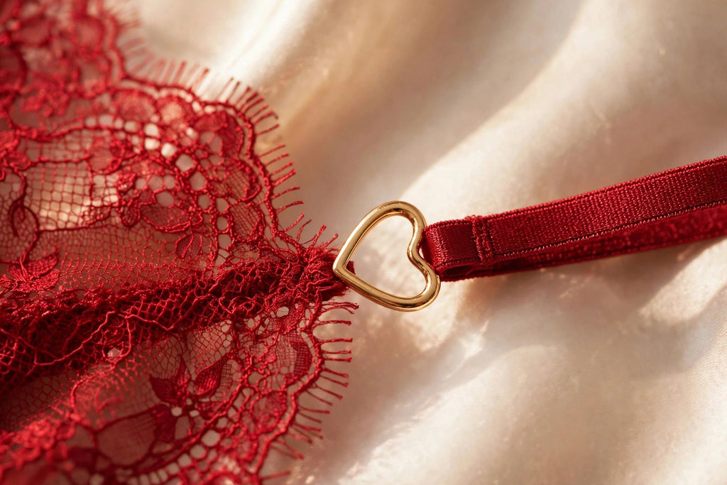 RSVP Cherry Lace Set — detail view