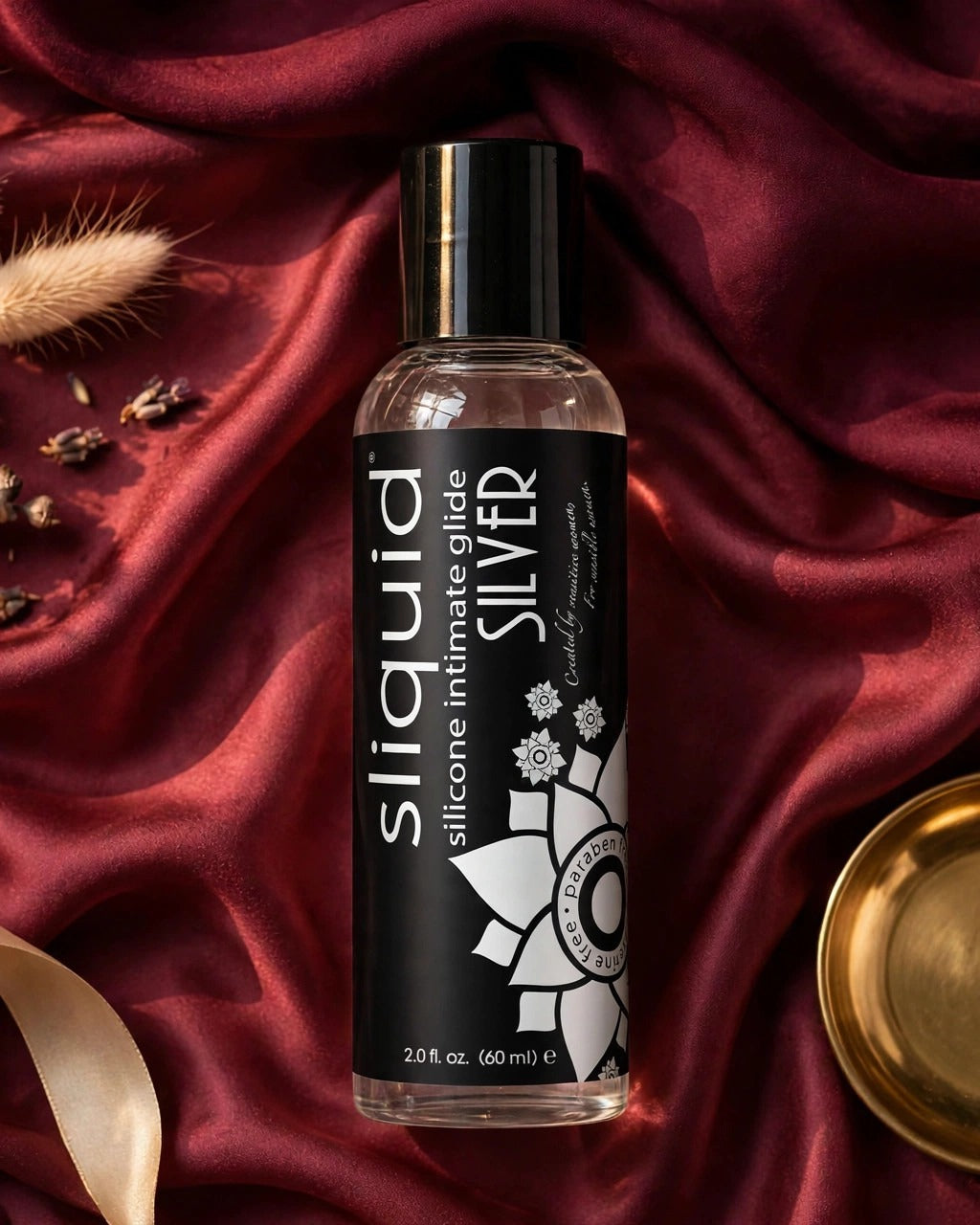 Lubricante de silicona Sliquid Naturals Silver