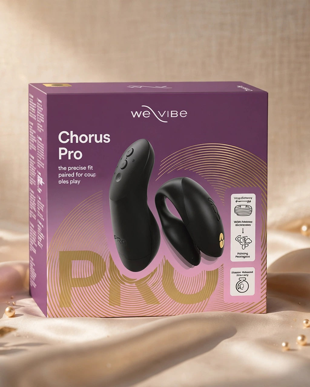 We-Vibe Chorus Pro · Negro satinado